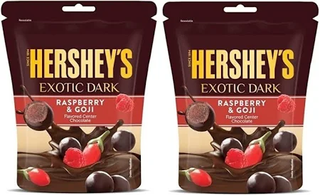 Hershey'S Exotic Dark Raspberry Goji Chocolate Bars